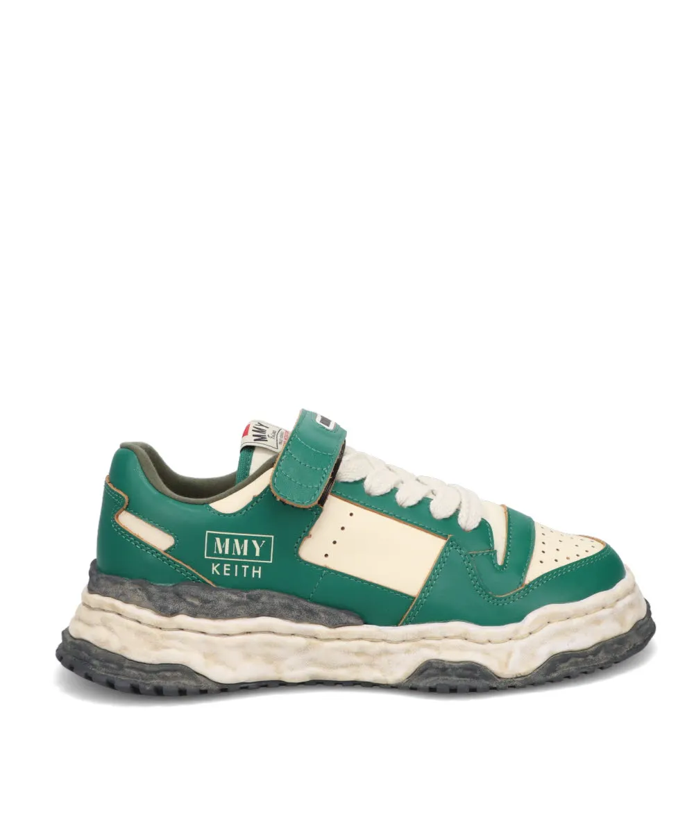 KEITH/ORIGINAL SOLE VINTAGE LEATHER LOW-TOP SNEAKER